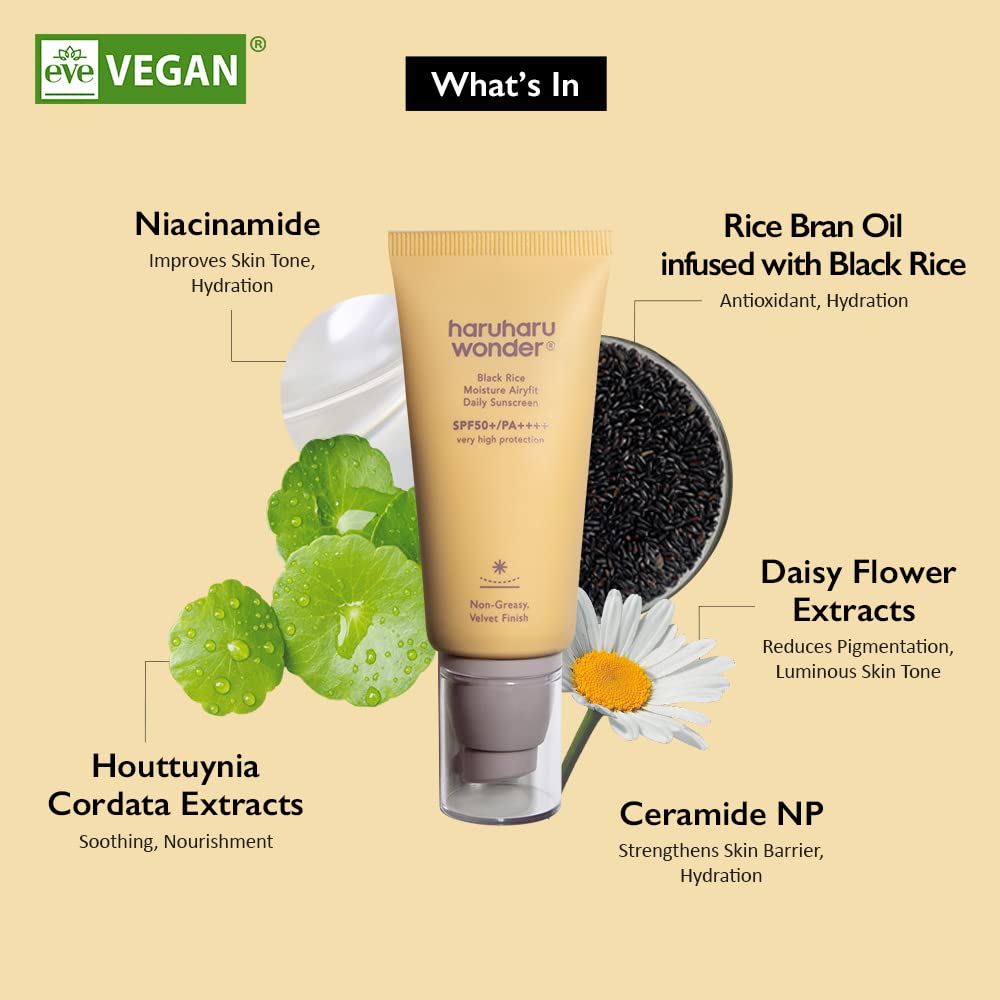 Haruharu Wonder - Black Rice Moisture Airyfit Sunscreen [50ml]