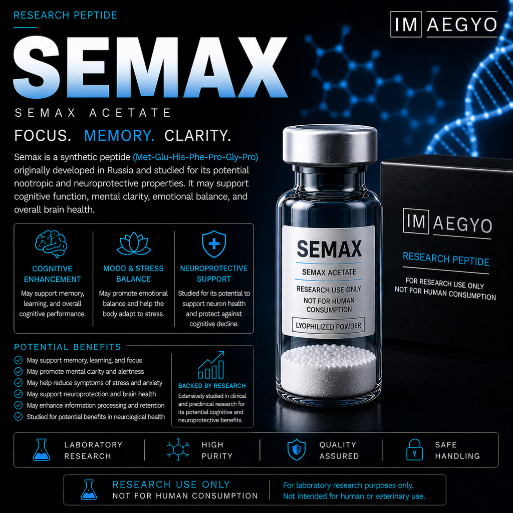 Semax Peptide 5mg Australia | Neuro-Signalling Research Compound