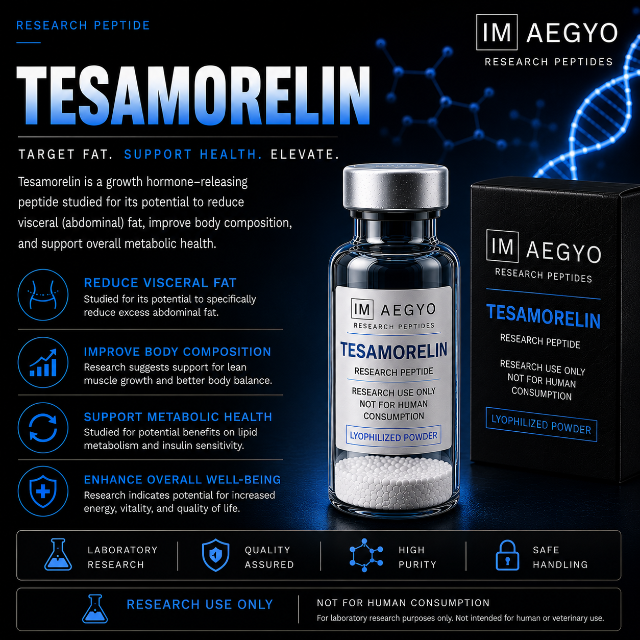 Tesamorelin [10mg]