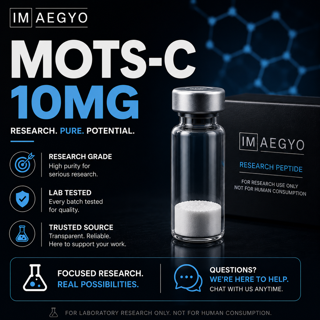 MOTS-C Peptide 10mg Australia | Mitochondrial & Metabolic Research Peptide