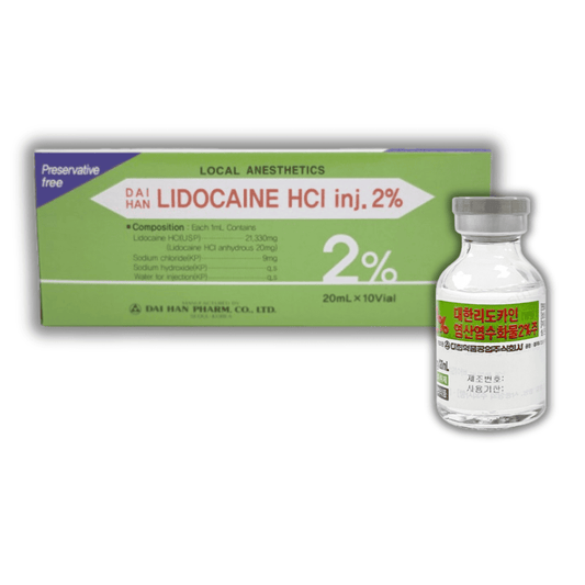 Lidocaine HCl Injection 2% | Local Anaesthetic Solution [20ml]
