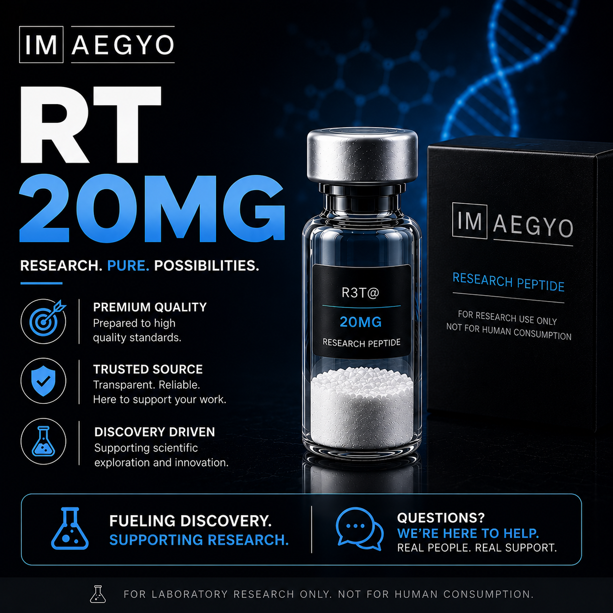 RT Peptide 20 mg Australia | Premium Research Peptide