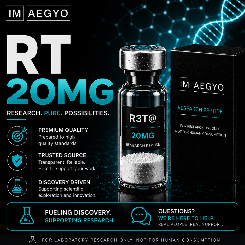 R3t@ peptide Australia research peptide supplied by IM AEGYO with WA stock