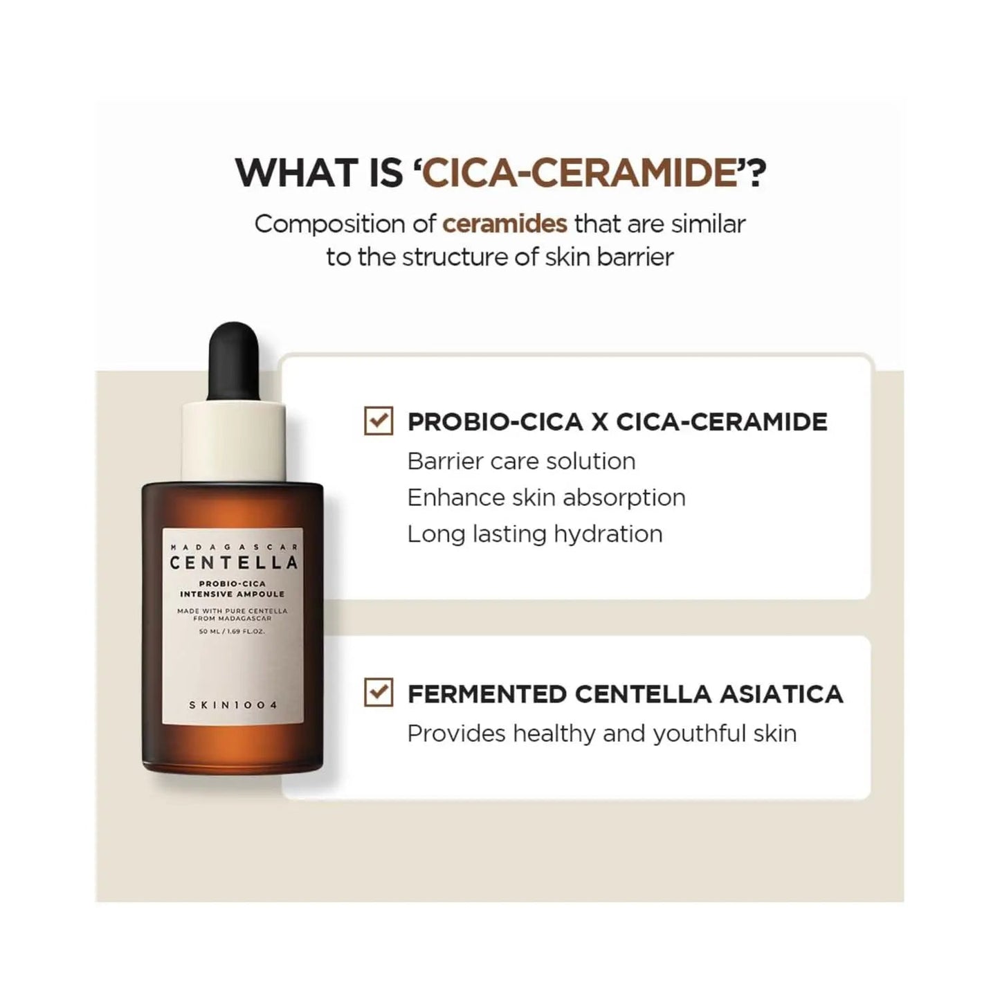 SKIN1004 - Madagascar Centella Probio-Cica Intensive Ampoule [50ml]