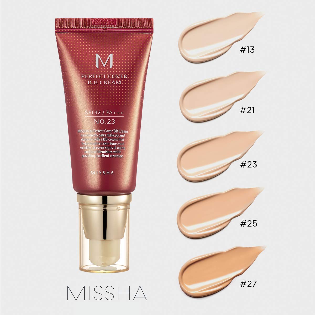 MISSHA - M Perfect Cover BB Cream Mini #23 Natural Beige [20ml]