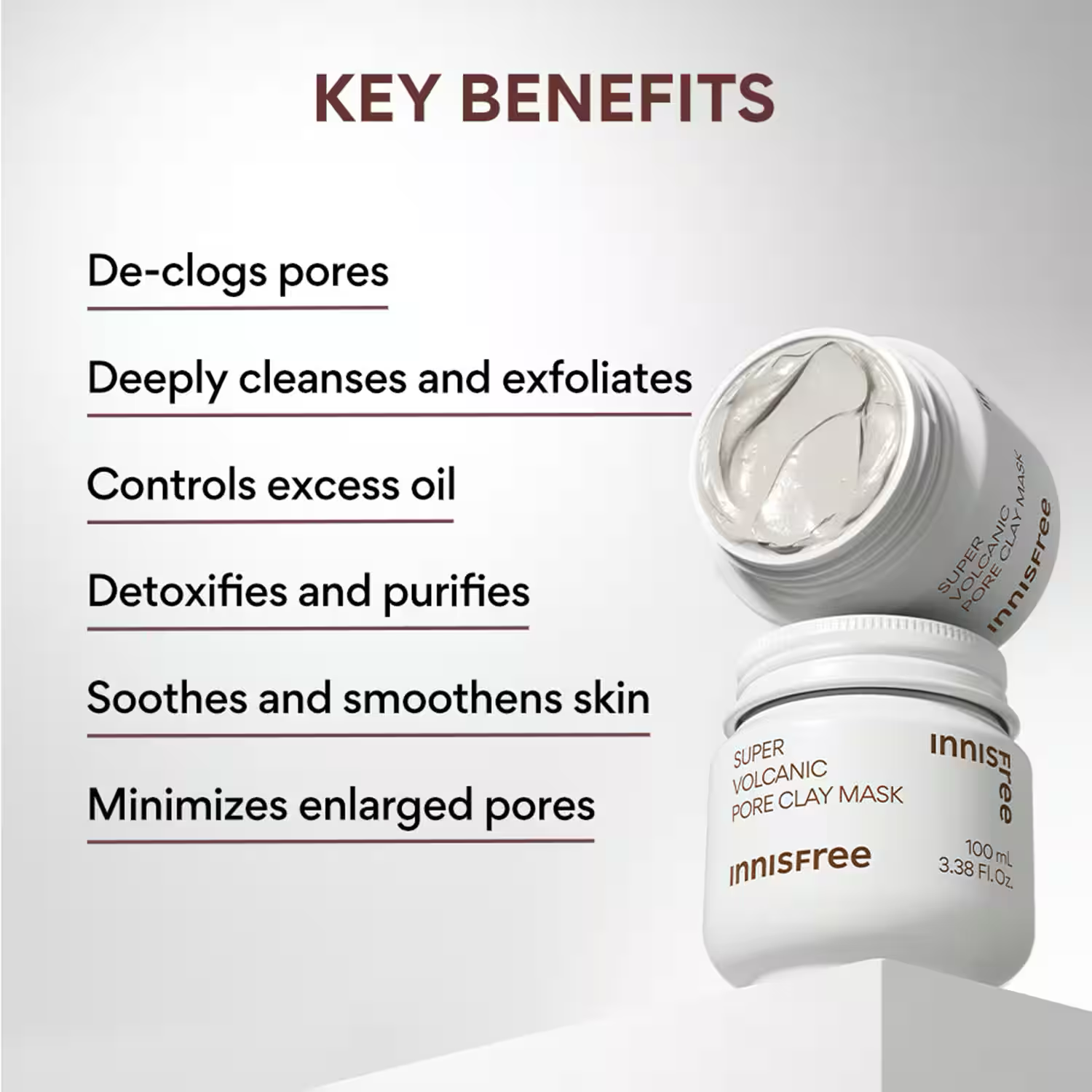 Innisfree - Super Volcanic Pore Clay Mask [100ml]