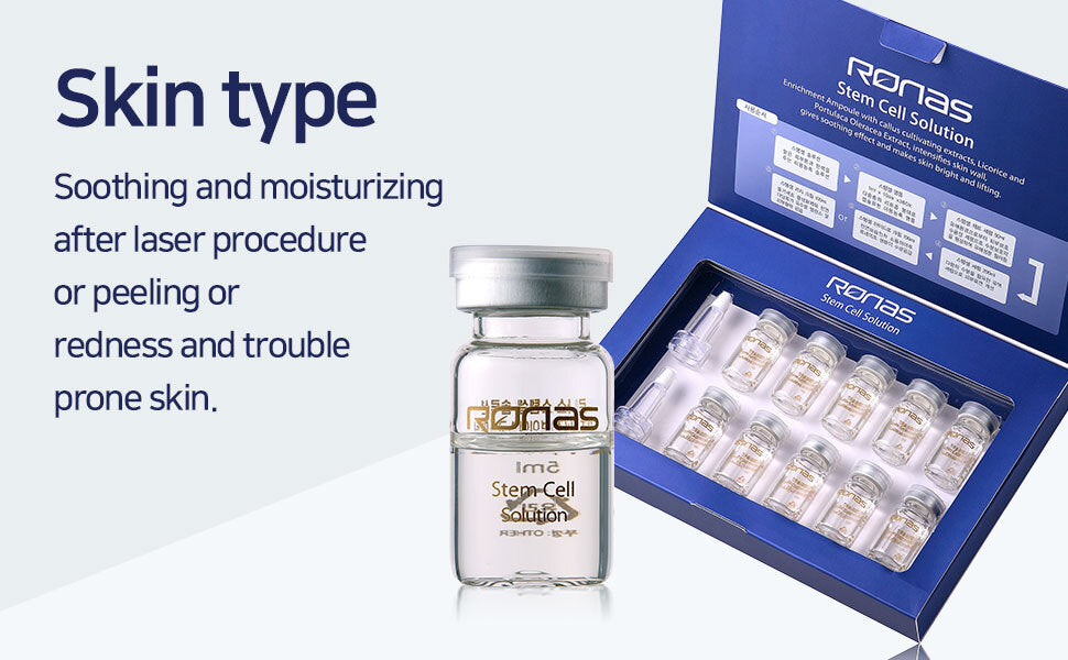 Ronas Stem Cell Solution x 3 ampoules [5ml]