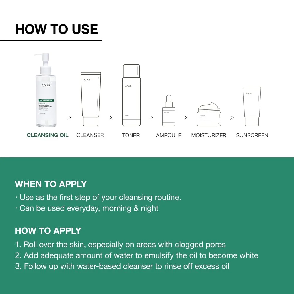 Anua - Heartleaf Pore Control Cleansing Oil  [200ml]