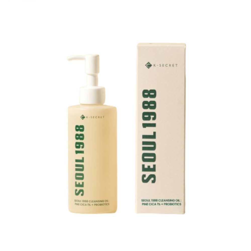 KSECRET - SEOUL 1988 Cleansing Oil : Pine Cica 1% + Probiotics  [200ml]