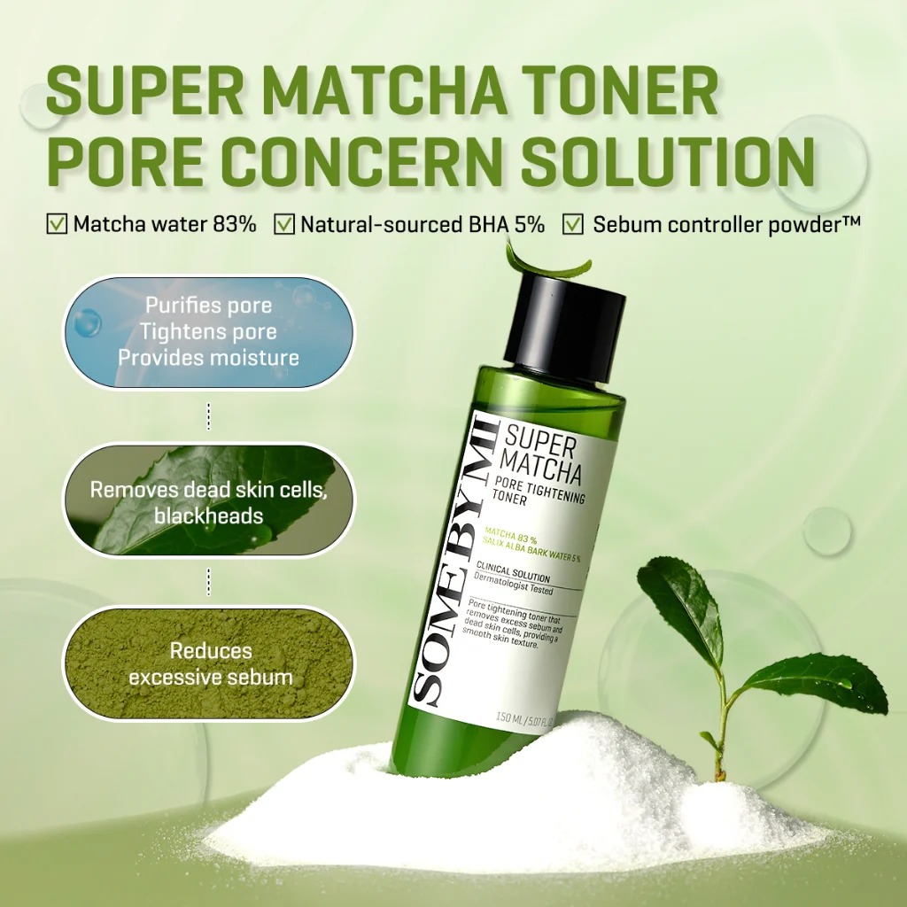 SOME BY MI Super Matcha Pore Tightening Toner [150ml]