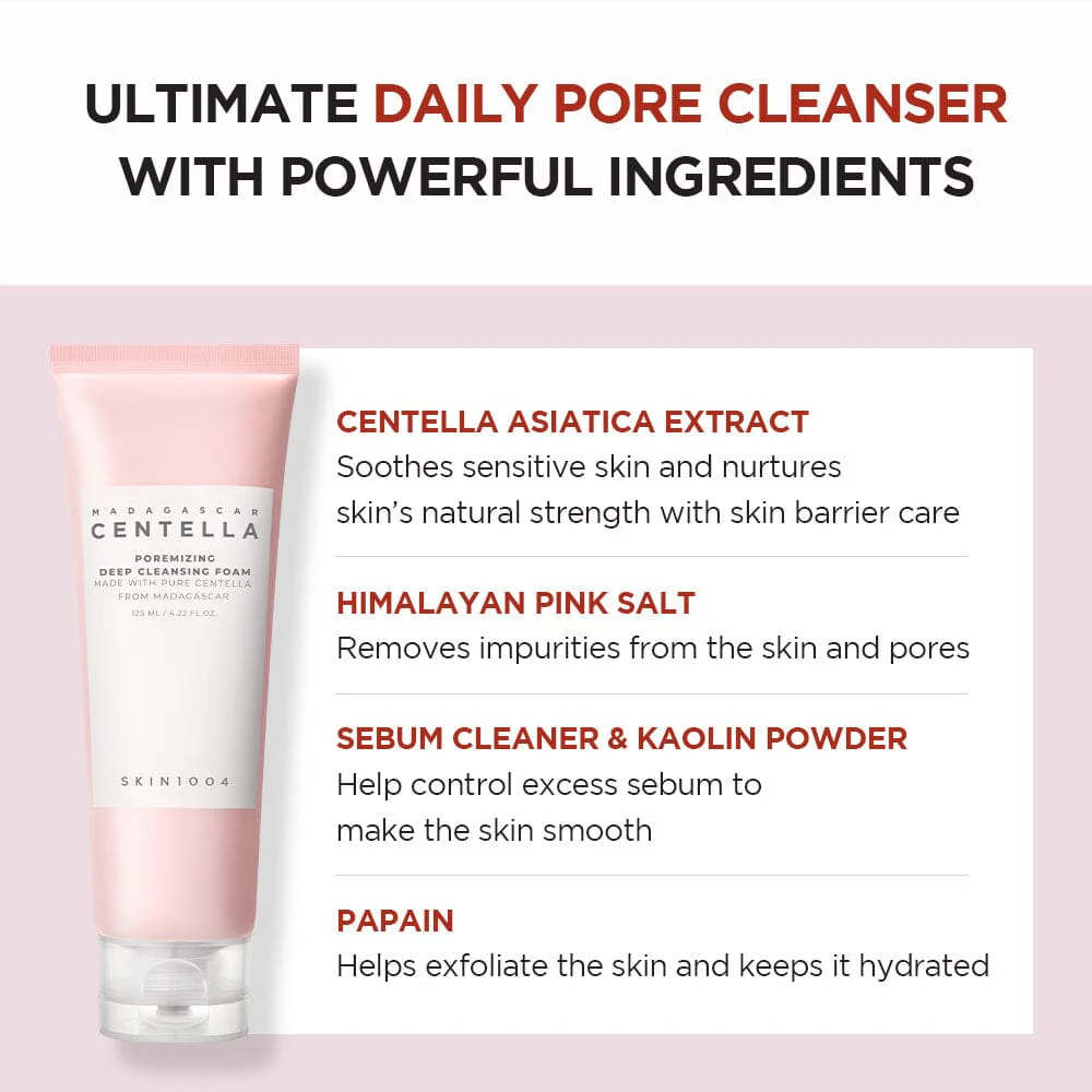 SKIN1004 Madagascar Centella Poremizing Deep Cleansing Foam [125ml]